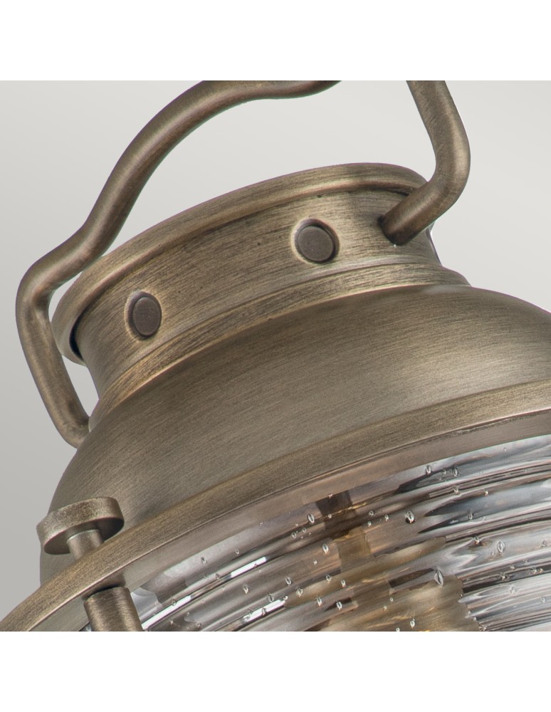 Elstead Lighting Duża latarnia naścienna Ashland Bay - 1 źródło światła - Oksydowany brąz IP44 KL-ASHLANDBAY2-L-BU Elstead Lighting Duża latarnia naścienna Ashland Bay - 1 źródło światła - Oksydowany brąz IP44 KL-ASHLANDBAY2-L-BU