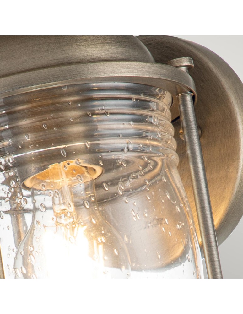 Elstead Lighting Mała latarnia naścienna Ashland Bay - 1 źródło światła - Oksydowany brąz IP44 KL-ASHLANDBAY2-S-BU Elstead Lighting Mała latarnia naścienna Ashland Bay - 1 źródło światła - Oksydowany brąz IP44 KL-ASHLANDBAY2-S-BU