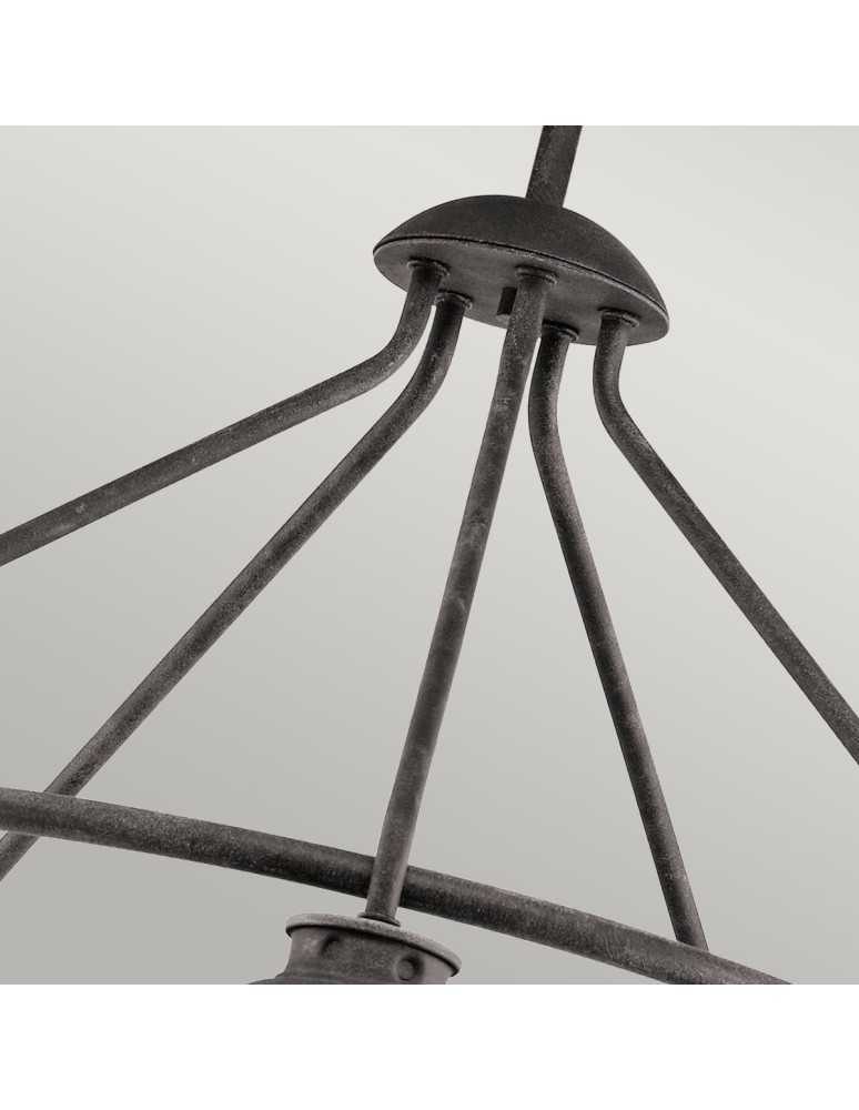 Elstead Lighting Latarnia wisząca Ashland Bay - 5 źródeł światła - Postarzany cynk IP44 KL-ASHLANDBAY-5P Elstead Lighting Latarnia wisząca Ashland Bay - 5 źródeł światła - Postarzany cynk IP44 KL-ASHLANDBAY-5P