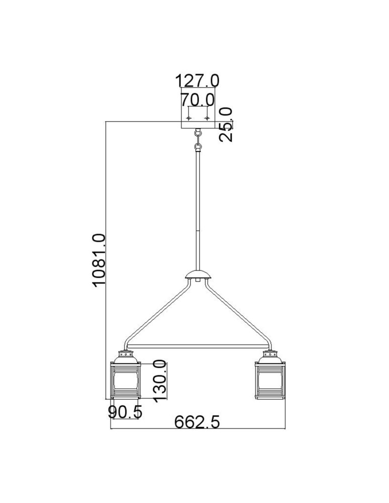 Elstead Lighting Latarnia wisząca Ashland Bay - 5 źródeł światła - Postarzany cynk IP44 KL-ASHLANDBAY-5P Elstead Lighting Latarnia wisząca Ashland Bay - 5 źródeł światła - Postarzany cynk IP44 KL-ASHLANDBAY-5P