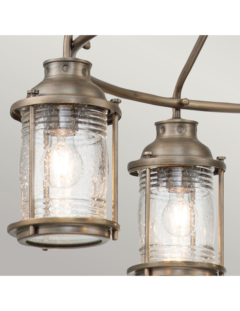 Elstead Lighting Latarnia wisząca Ashland Bay - 5 źródeł światła - Oksydowany brąz IP44 KL-ASHLANDBAY-5P-BU Elstead Lighting Latarnia wisząca Ashland Bay - 5 źródeł światła - Oksydowany brąz IP44 KL-ASHLANDBAY-5P-BU