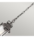 Lampy zewnętrzne wiszące - Elstead Lighting Mała latarnia wisząca Ashland Bay - 1 źródło światła - Postarzany cynk IP44 KL-ASHLANDBAY8-S - product 4