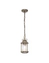 Elstead Lighting Mała latarnia wisząca Ashland Bay - 1 źródło światła - Oksydowany brąz IP44 KL-ASHLANDBAY8-S-BU Elstead Lighting Mała latarnia wisząca Ashland Bay - 1 źródło światła - Oksydowany brąz IP44 KL-ASHLANDBAY8-S-BU