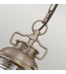 Elstead Lighting Mała latarnia wisząca Ashland Bay - 1 źródło światła - Oksydowany brąz IP44 KL-ASHLANDBAY8-S-BU Elstead Lighting Mała latarnia wisząca Ashland Bay - 1 źródło światła - Oksydowany brąz IP44 KL-ASHLANDBAY8-S-BU