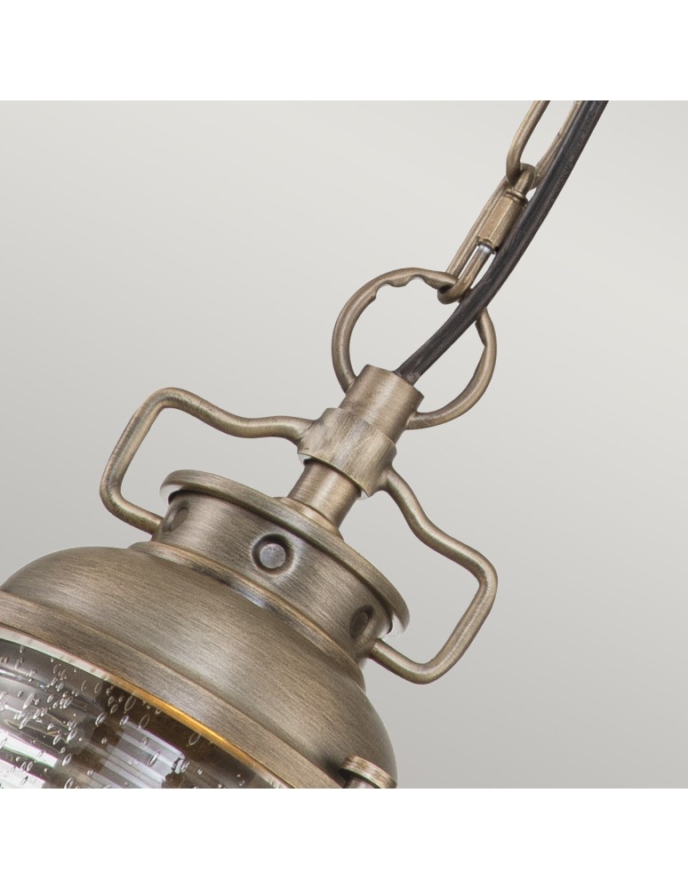 Elstead Lighting Mała latarnia wisząca Ashland Bay - 1 źródło światła - Oksydowany brąz IP44 KL-ASHLANDBAY8-S-BU Elstead Lighting Mała latarnia wisząca Ashland Bay - 1 źródło światła - Oksydowany brąz IP44 KL-ASHLANDBAY8-S-BU
