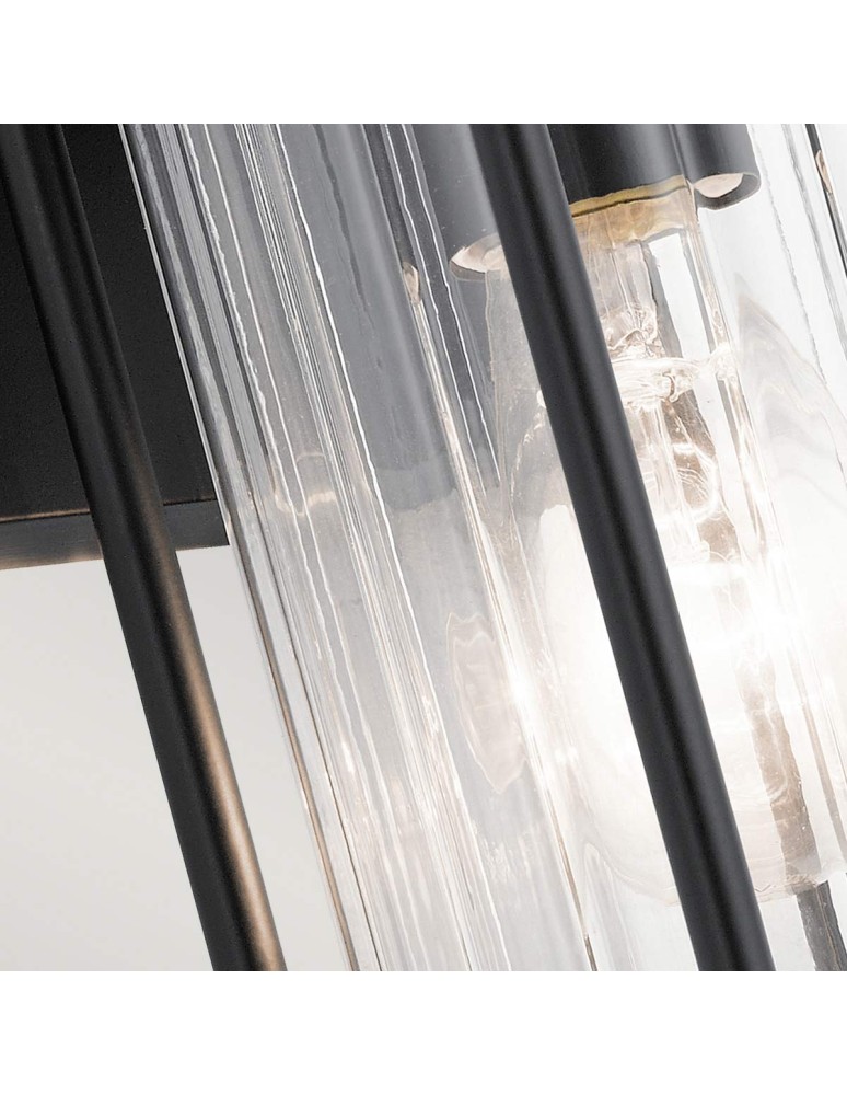 Elstead Lighting Mała latarnia naścienna Barras - 1 źródło światła IP44 KL-BARRAS2-S-BK Elstead Lighting Mała latarnia naścienna Barras - 1 źródło światła IP44 KL-BARRAS2-S-BK