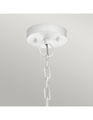 Elstead Lighting Latarnia wisząca Beacon Square - 1 źródło światła - Biała IP44 KL-BEACON-SQUARE8-WHT - produkt 2