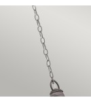 Lampy zewnętrzne wiszące - Elstead Lighting Mała latarnia wisząca Bridge Point - 1 źródło światła - Postarzany cynk IP44 KL-BRIDGEPOINT8S - product 4