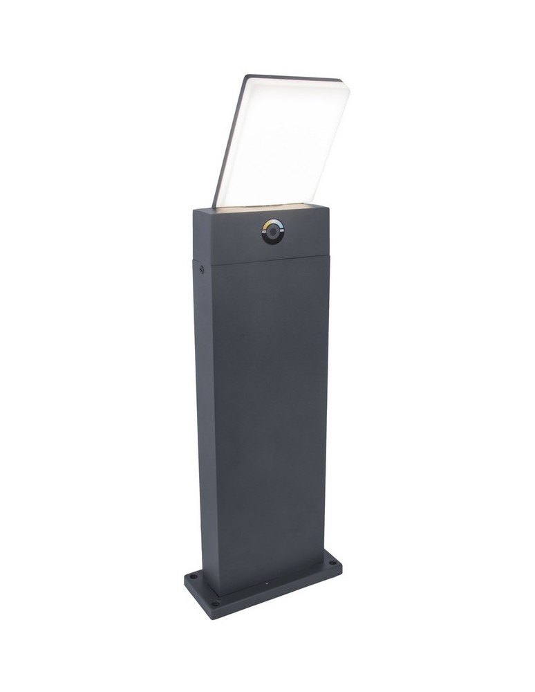 Lampy ogrodowe stojące - Lutec PANO Stojąca LED szary 7289001118 - produkt kolory-swiatla.pl 1