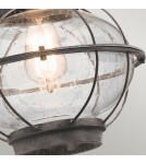 Kinkiety zewnętrzne - Elstead Lighting Duża latarnia naścienna Bridge Point - 1 źródło światła - Postarzany cynk IP44 KL-BRIDGEPOINT-L - product 4