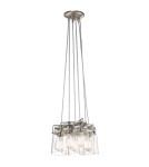 Elstead Lighting Lampa wisząca Brinley - 6 źródeł światła - Szczotkowany nikiel KL-BRINLEY6-NI Elstead Lighting Lampa wisząca Brinley - 6 źródeł światła - Szczotkowany nikiel KL-BRINLEY6-NI