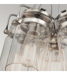 Elstead Lighting Lampa wisząca Brinley - 6 źródeł światła - Szczotkowany nikiel KL-BRINLEY6-NI Elstead Lighting Lampa wisząca Brinley - 6 źródeł światła - Szczotkowany nikiel KL-BRINLEY6-NI