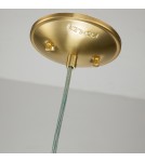 Elstead Lighting Mała lampa wisząca Brinley - 1 źródło światła - Szczotkowany mosiądz KL-BRINLEY-MP-BB Elstead Lighting Mała lampa wisząca Brinley - 1 źródło światła - Szczotkowany mosiądz KL-BRINLEY-MP-BB