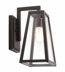 Kinkiety zewnętrzne - Elstead Lighting Średnia latarnia naścienna Delison - 1 źródło światła IP44 KL-DELISON-M-RZ - product 1