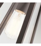 Kinkiety zewnętrzne - Elstead Lighting Średnia latarnia naścienna Delison - 1 źródło światła IP44 KL-DELISON-M-RZ - product 3