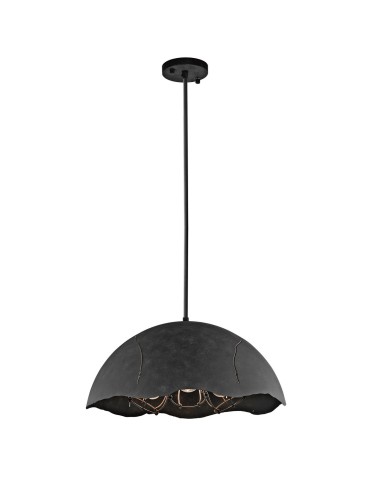 Elstead Lighting Lampa wisząca Fracture - 3 źródła światła KL-FRACTURE-P-M