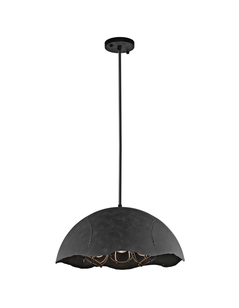 Elstead Lighting Lampa wisząca Fracture - 3 źródła światła KL-FRACTURE-P-M Elstead Lighting Lampa wisząca Fracture - 3 źródła światła KL-FRACTURE-P-M