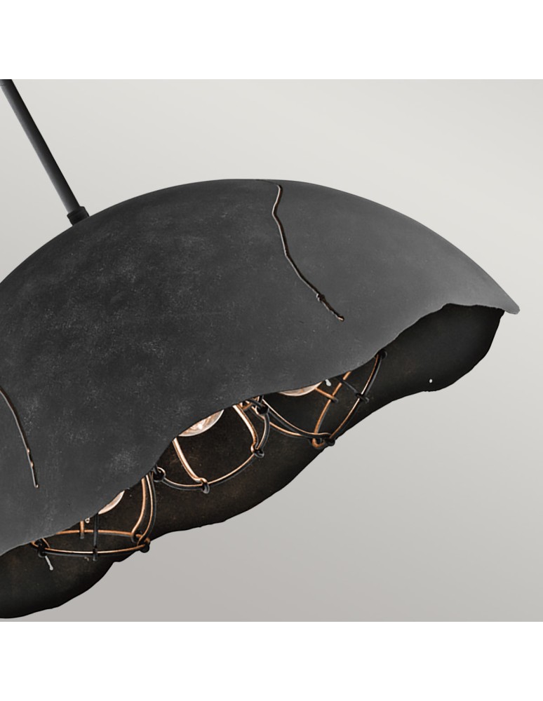Elstead Lighting Lampa wisząca Fracture - 3 źródła światła KL-FRACTURE-P-M Elstead Lighting Lampa wisząca Fracture - 3 źródła światła KL-FRACTURE-P-M