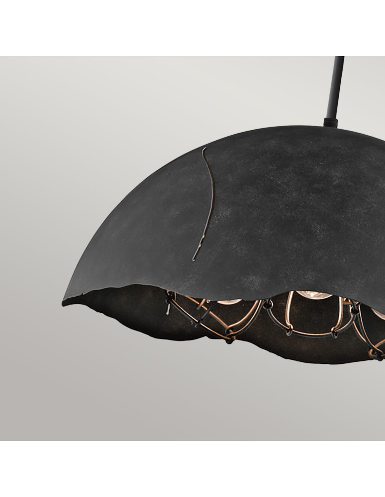 Elstead Lighting Lampa wisząca Fracture - 3 źródła światła KL-FRACTURE-P-M Elstead Lighting Lampa wisząca Fracture - 3 źródła światła KL-FRACTURE-P-M