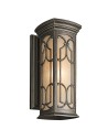 Elstead Lighting Średnia latarnia naścienna Franceasi - 1 źródło światła IP44 KL-FRANCEASI-M