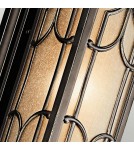 Kinkiety zewnętrzne - Elstead Lighting Średnia latarnia naścienna Franceasi - 1 źródło światła IP44 KL-FRANCEASI-M - product 3