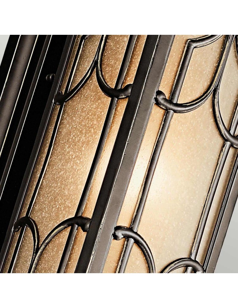 Kinkiety zewnętrzne - Elstead Lighting Średnia latarnia naścienna Franceasi - 1 źródło światła IP44 KL-FRANCEASI-M - product kolory-swiatla.pl 3