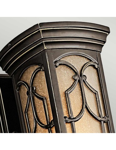 Elstead Lighting Mała latarnia naścienna Franceasi - 1 źródło światła IP44 KL-FRANCEASI-S - produkt 2