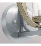 Kinkiety zewnętrzne - Elstead Lighting Latarnia naścienna Grand Bank - 1 źródło światła - Postarzana antyczna szarość / Szczotkowane aluminium - product 2