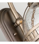 Kinkiety zewnętrzne - Elstead Lighting Mała latarnia naścienna Halleron - 2 źródła światła - Oksydowany brąz IP44 KL-HALLERON-2S-BU - product 4