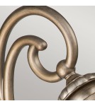 Kinkiety zewnętrzne - Elstead Lighting Mała latarnia naścienna Halleron - 2 źródła światła - Oksydowany brąz IP44 KL-HALLERON-2S-BU - product 5