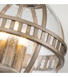 Elstead Lighting Latarnia wisząca Halleron - 3 źródła światła - Oksydowany brąz IP44 KL-HALLERON-8M-BU Elstead Lighting Latarnia wisząca Halleron - 3 źródła światła - Oksydowany brąz IP44 KL-HALLERON-8M-BU