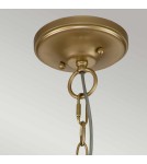 Elstead Lighting Średnia lampa wisząca Larkin - 3 źródła światła - Naturalny mosiądz KL-LARKIN-P-M-PNBR Elstead Lighting Średnia lampa wisząca Larkin - 3 źródła światła - Naturalny mosiądz KL-LARKIN-P-M-PNBR