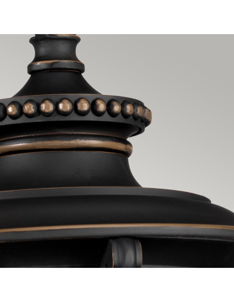 Elstead Lighting Średnia latarnia wisząca Luverne - 1 źródło światła IP23 KL-LUVERNE8-M