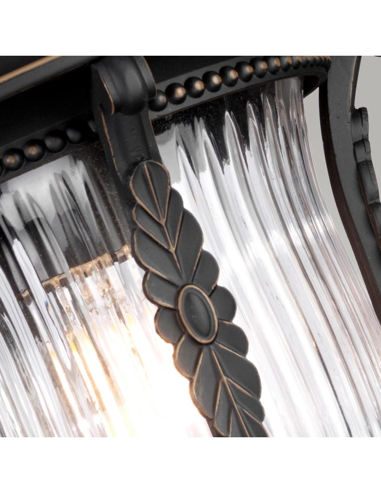 Elstead Lighting Średnia latarnia wisząca Luverne - 1 źródło światła IP23 KL-LUVERNE8-M