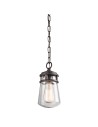 Elstead Lighting Mała latarnia wisząca Lyndon - 1 źródło światła - Brąz architektoniczny IP44 KL-LYNDON8-S-AZ
