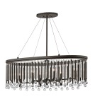 Elstead Lighting Lampa wisząca Piper - 6 źródeł światła - Kawowa KL-PIPER-ISLE Elstead Lighting Lampa wisząca Piper - 6 źródeł światła - Kawowa KL-PIPER-ISLE