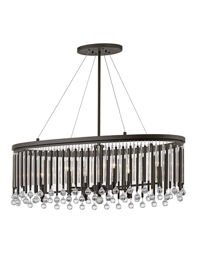 Elstead Lighting Lampa wisząca Piper - 6 źródeł światła - Kawowa KL-PIPER-ISLE Elstead Lighting Lampa wisząca Piper - 6 źródeł światła - Kawowa KL-PIPER-ISLE
