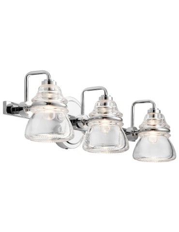 Elstead Lighting Kinkiet Talland - 3 źródła światła IP44 KL-TALLAND3-PC-BATH