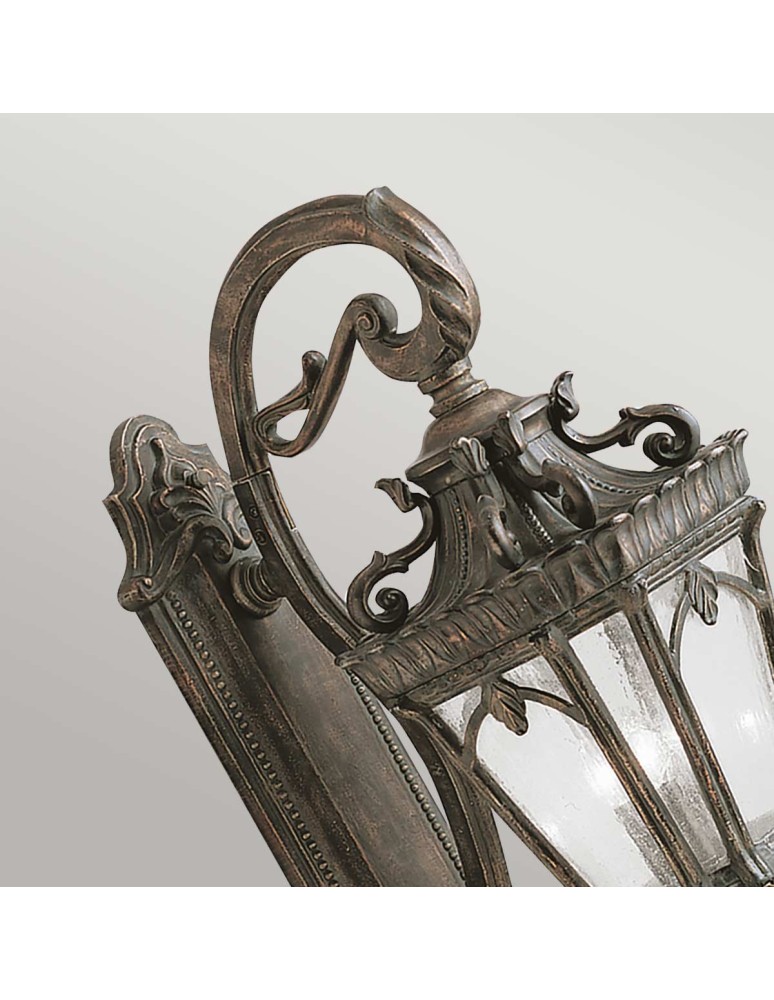 Kinkiety zewnętrzne - Elstead Lighting Duża latarnia naścienna Tournai - 4 źródła światła IP44 KL-TOURNAI1G-L - product kolory-swiatla.pl 2