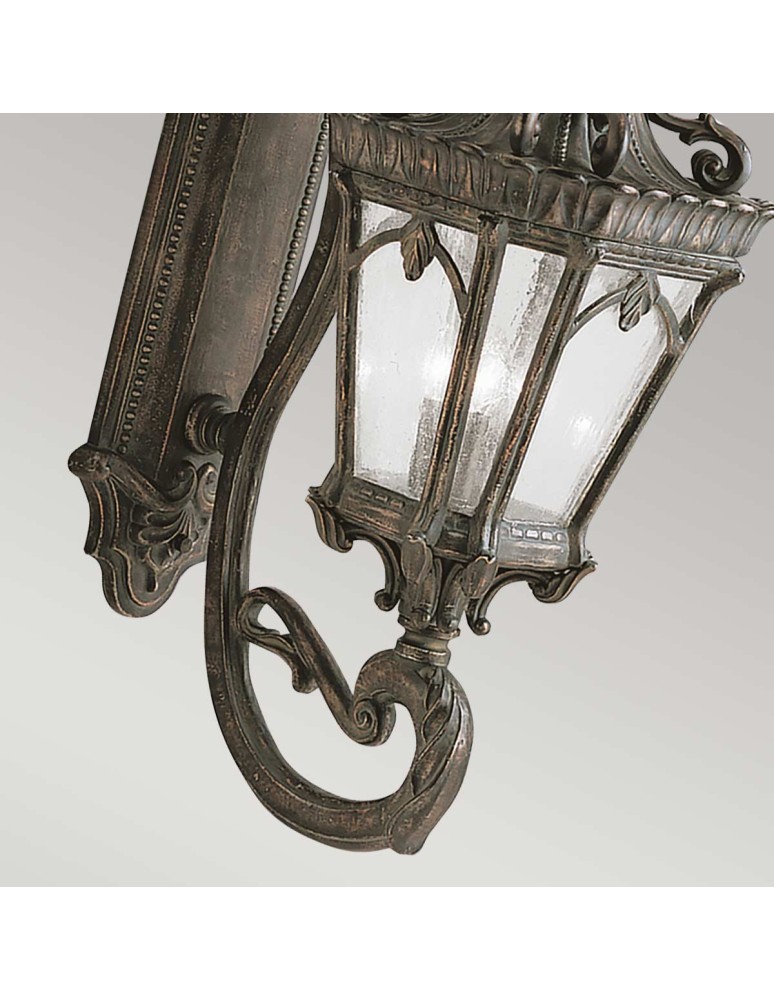 Kinkiety zewnętrzne - Elstead Lighting Duża latarnia naścienna Tournai - 4 źródła światła IP44 KL-TOURNAI1G-L - product kolory-swiatla.pl 3