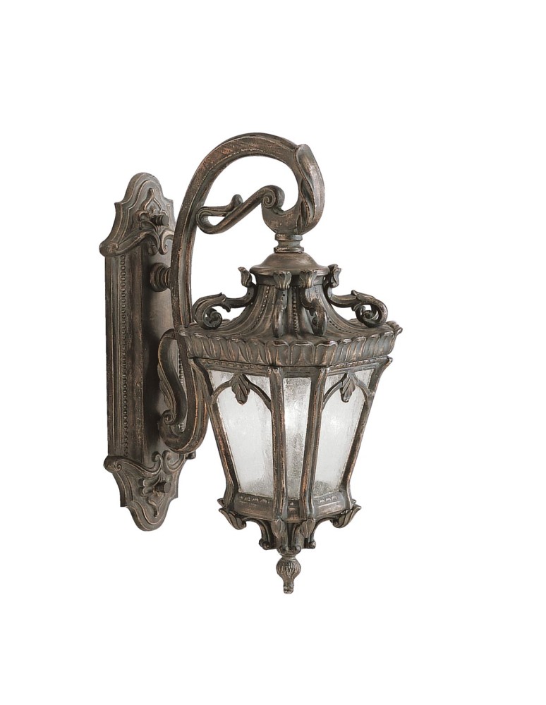 Elstead Lighting Duża latarnia naścienna Tournai - 2 źródła światła IP44 KL-TOURNAI2-L