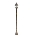 Lampy zewnętrzne latarnie - Elstead Lighting Bardzo duża latarnia stojąca Tournai - 3 źródła światła IP44 KL-TOURNAI-5XL - product 1