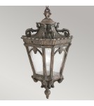 Lampy zewnętrzne wiszące - Elstead Lighting Średnia latarnia wisząca Tournai - 1 źródło światła IP44 KL-TOURNAI8-M - product 4