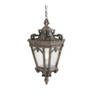 Lampy zewnętrzne wiszące - Elstead Lighting Bardzo duża latarnia wisząca Tournai - 3 źródła światła IP44 KL-TOURNAI8-XL - product 1