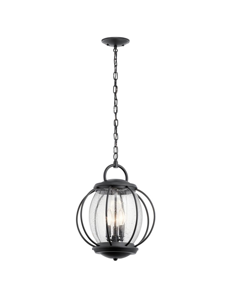 Elstead Lighting Duża latarnia wisząca Vandalia - 3 źródła światła IP44 KL-VANDALIA8-L