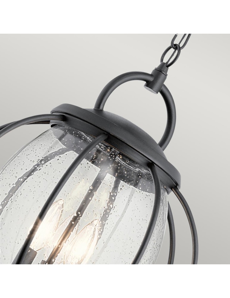 Elstead Lighting Duża latarnia wisząca Vandalia - 3 źródła światła IP44 KL-VANDALIA8-L