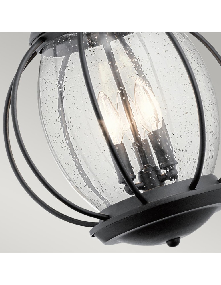 Elstead Lighting Duża latarnia wisząca Vandalia - 3 źródła światła IP44 KL-VANDALIA8-L