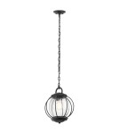 Lampy zewnętrzne wiszące - Elstead Lighting Średnia latarnia wisząca Vandalia - 1 źródło światła IP44 KL-VANDALIA8-M - product 1