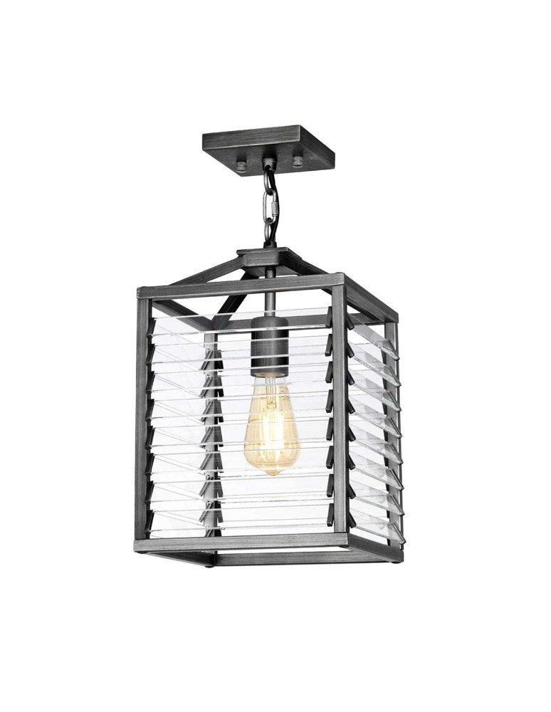 Elstead Lighting Lampa wisząca Louvre - 1 źródło światła LOUVRE-1P