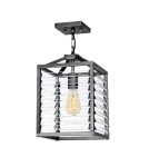 Lampy wiszące - Elstead Lighting Lampa wisząca Louvre - 1 źródło światła LOUVRE-1P - product 4